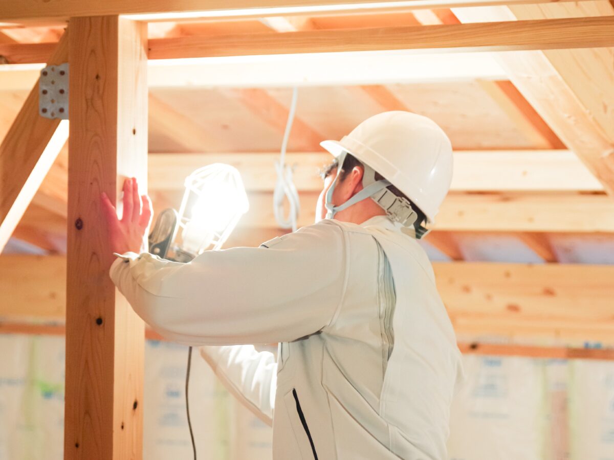 一級建築士、一級建築施工管理技士の代表が現場を監理